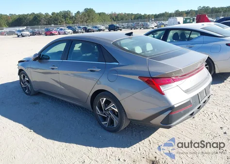 2024 Hyundai Elantra Hybrid Limited z USA, uszkodzony, nr VIN KMHLN4DJ2RU095624